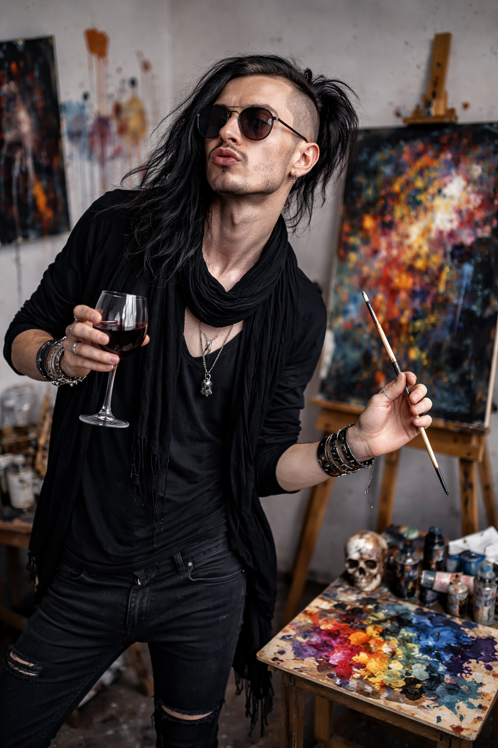 Stuart Simple™ — Satirical Portrait